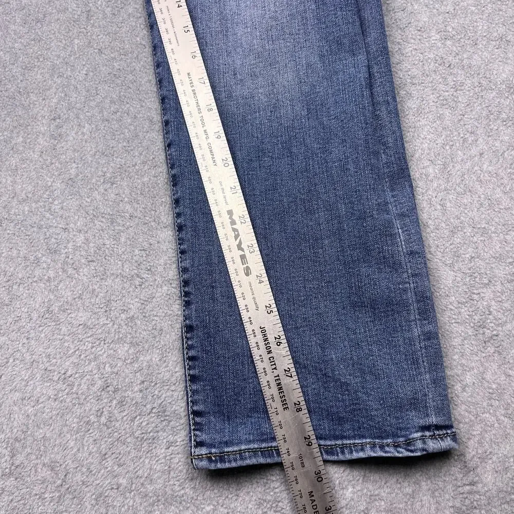 lee extreme motion straight leg jeans blue 40x30